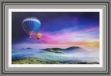 Picture of Balloons over Mountains Wall Art