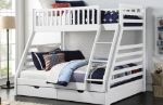 Picture of Space Bunk Bed with 3ft & 4ft Sophie Mattress