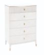 Picture of Diletta 5 Drawer Tall Chest  - Stone