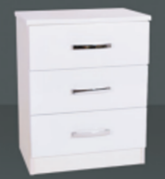 Picture of Miami 3 Drawer Midi Chest