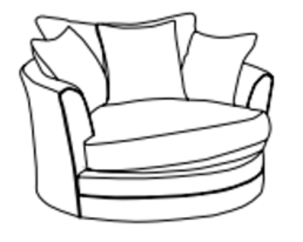 Picture of Dorset Medium Swivel Chair