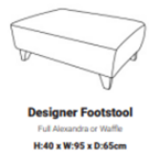 Picture of Devon Designer Footstool