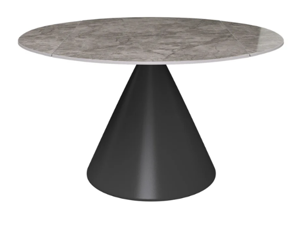 Picture of Alonso round Ceramic extending Dining Table