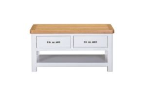 Picture of Roma Painted Coffee table with Drawers 