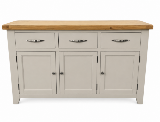 Picture of Paris Painted 3 door 3 drawer sideboard 