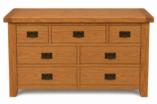 Picture of Paris Oak 3 over 4 Chest