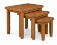 Picture of Paris Oak Nest of tables x3