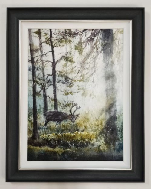 Picture of Misty Forest Deer #1