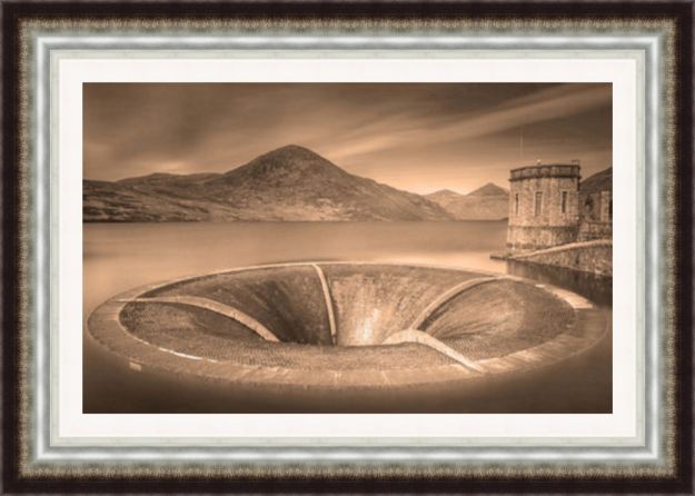 Picture of Silent Valley Reservoir Sepia