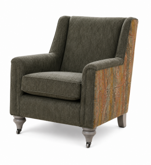 Picture of Darwin Two Tone Accent Chair  