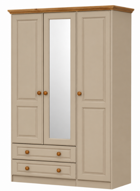 Picture of Troscan 3 Door 2 Drawer 1 Mirror Robe