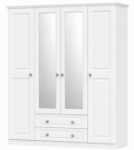 Picture of Troscan 4 Door 2 Drawer 2 Mirror Robe