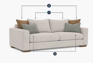 Picture of Montana 2 Seater -Pillowback 