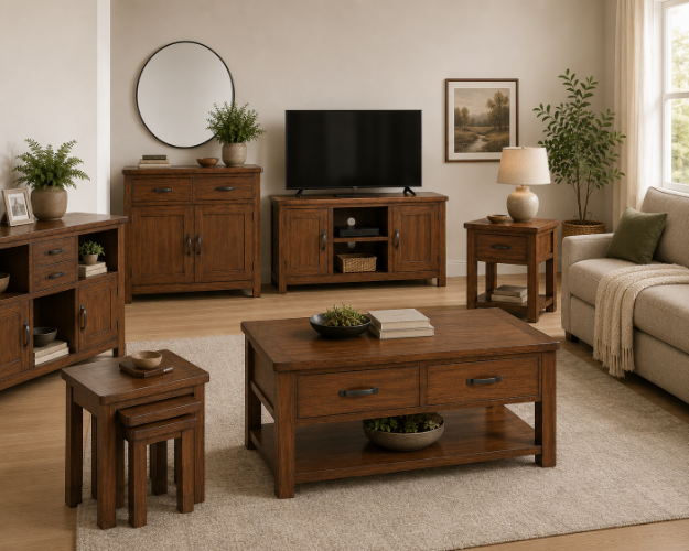 Picture of Roma Walnut Living 