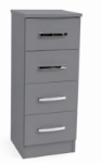 Picture of Miami 4 Drawer Bedside Chest