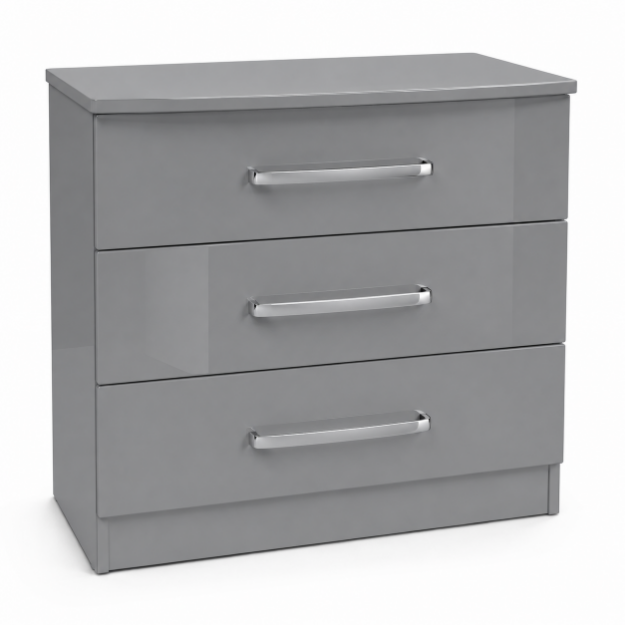 Picture of Miami 3 Drawer Wide Chest