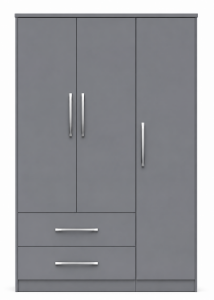 Picture of Miami 3 Door 2 Drawer Robe
