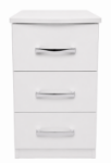 Picture of Miami 3 Drawer Bedside Chest