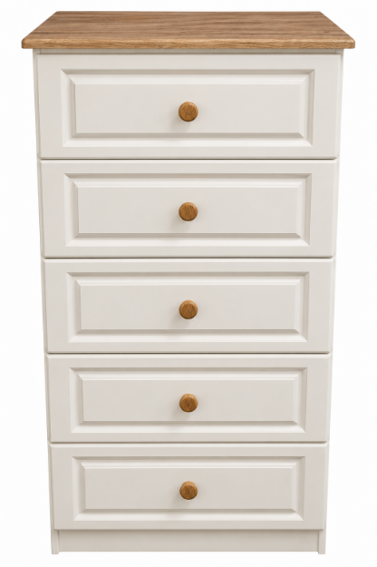 Picture of Troscan 5 Drawer Deep Midi Chest