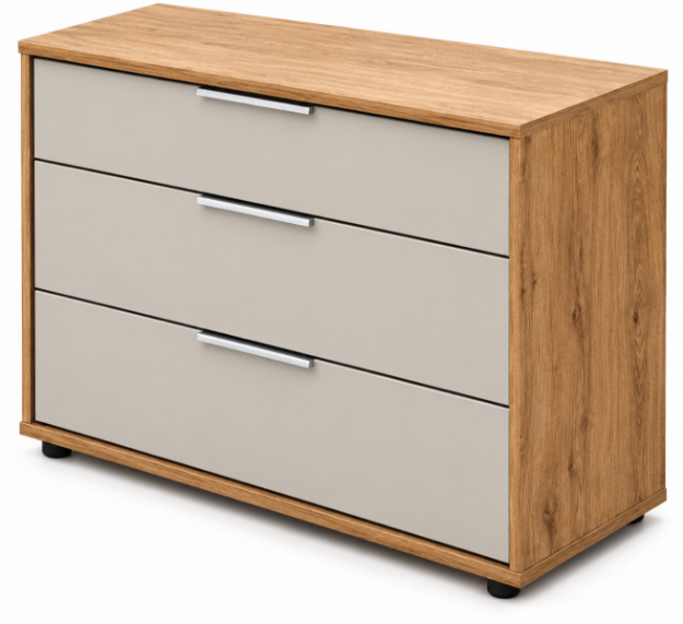 Picture of Denver 2.5 Drawer Bedside Table