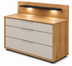Picture of Denver 2.5 Drawer Bedside Table