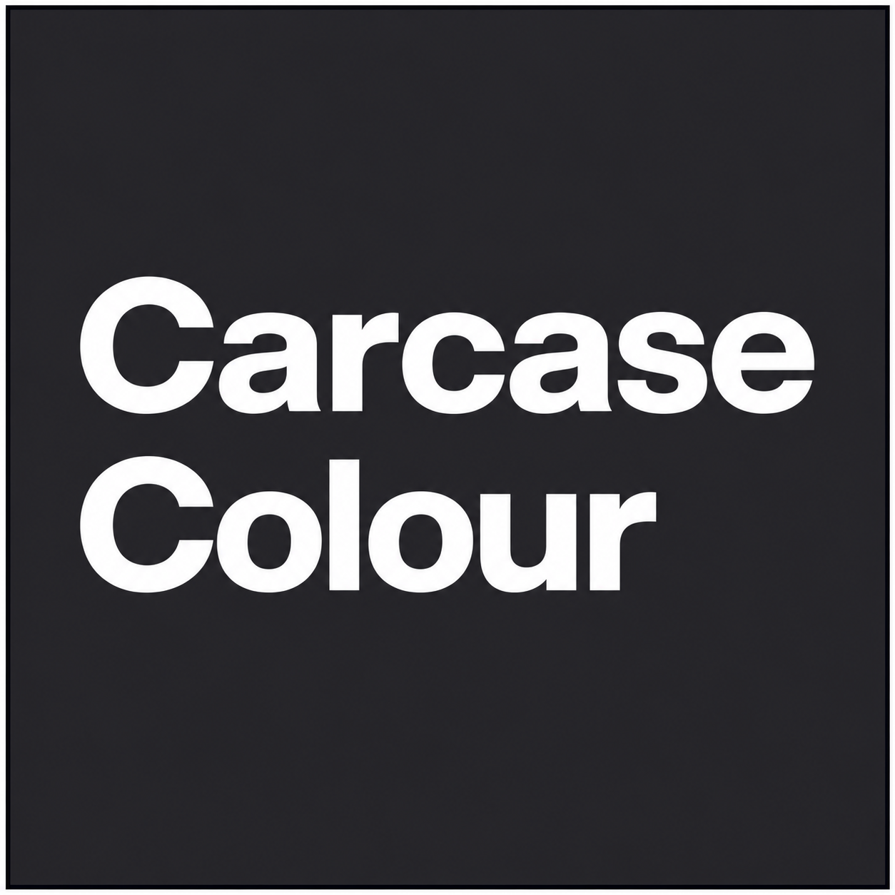 Carcase Colour  [+£499.00]