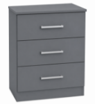 Picture of Miami- 3 Drawer Midi Chest 