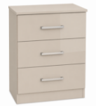Picture of Miami- 3 Drawer Midi Chest 