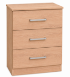 Picture of Miami- 3 Drawer Midi Chest 