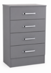 Picture of Miami- 4 Drawer Midi Chest