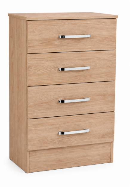 Picture of Miami- 4 Drawer Midi Chest