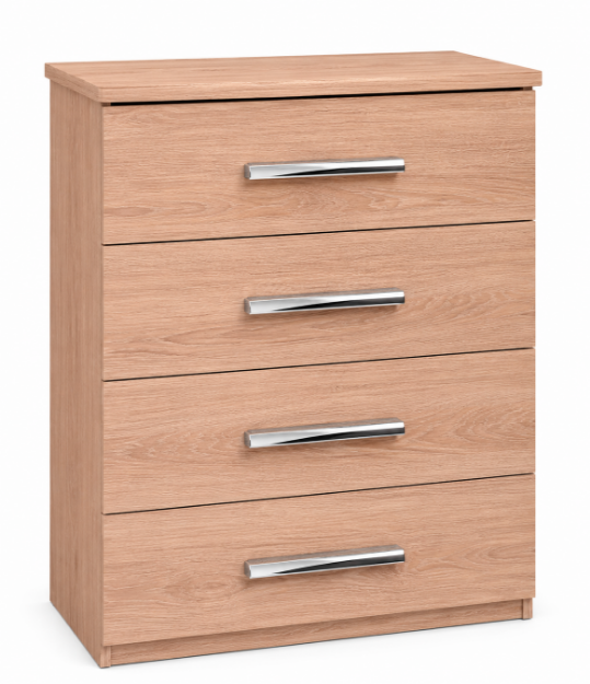 Picture of Miami- 4 Drawer Wide Chest
