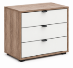 Picture of Daytona 3 Drawer Bedside